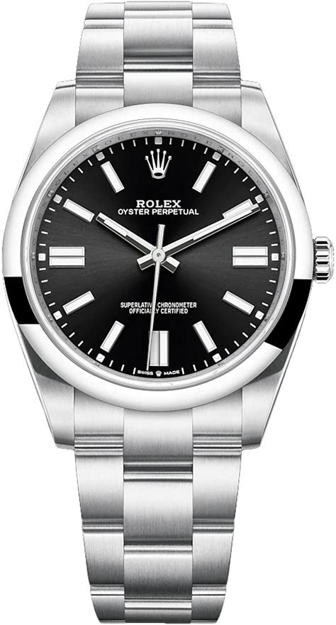 rolex oyster perpetual black dial street style men|rolex oyster perpetual 41mm 124300.